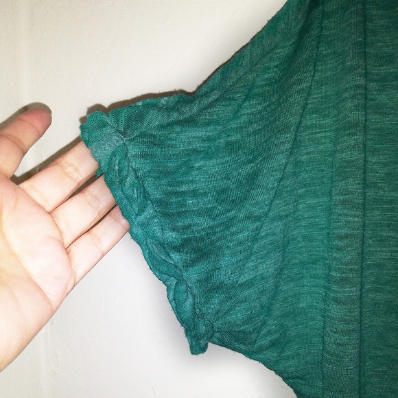 Free People Astrid Green Convertible Neck - Picture 7 of 8